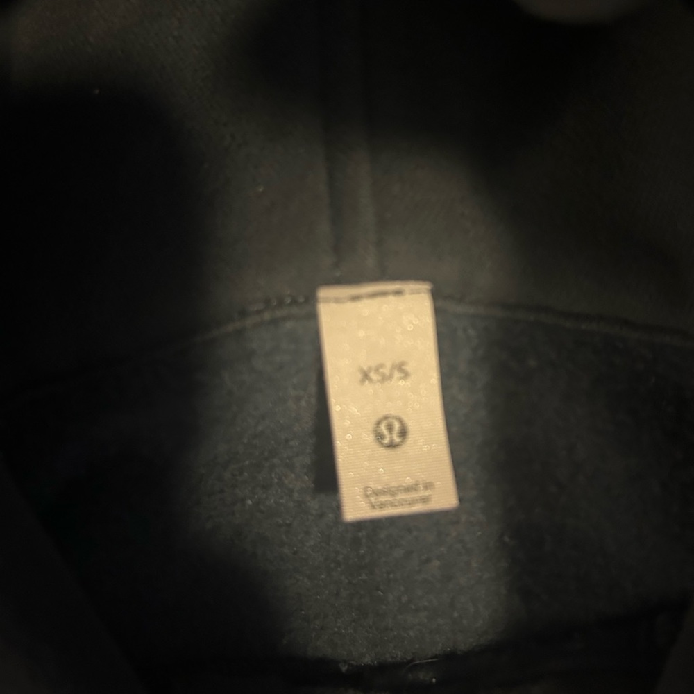 Lululemon Oversized Half Zip Scuba Hoodie Iron Blue - Picture 4 of 5